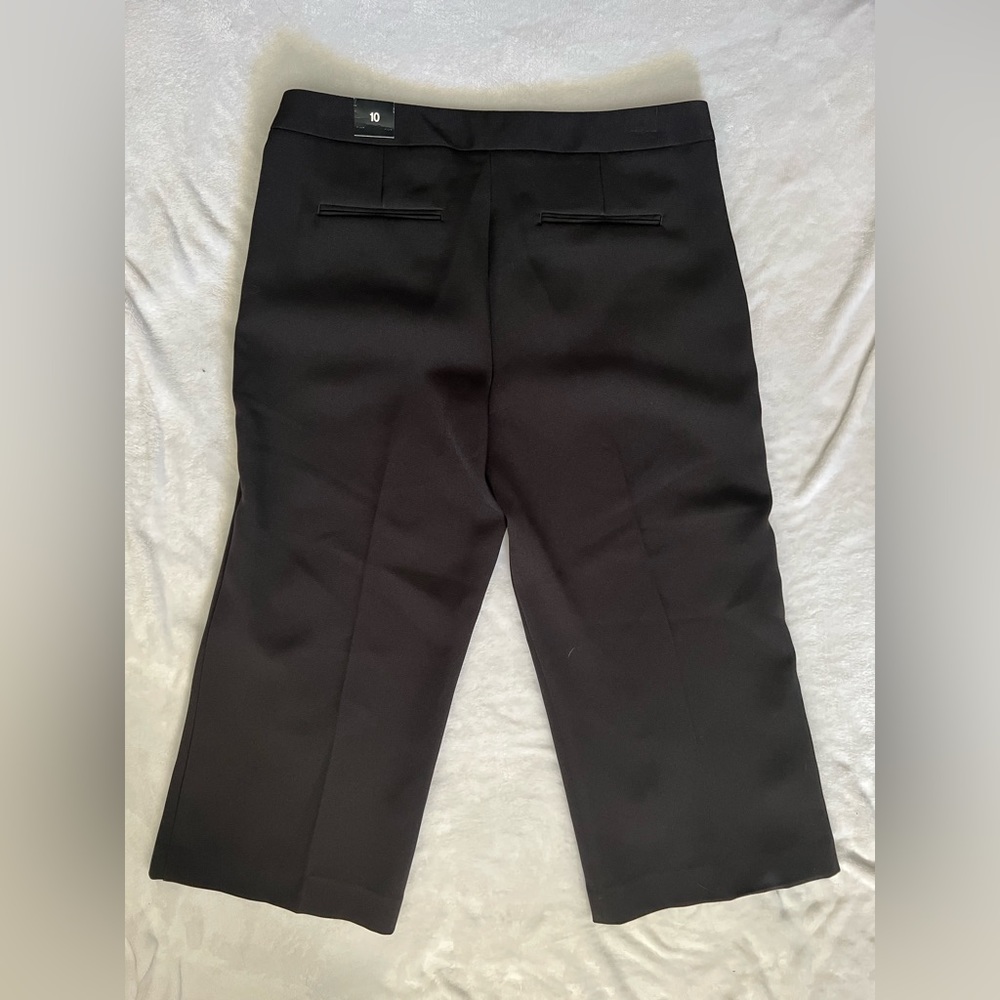 NWT Express Cropped Straight Leg Slacks - Picture 2 of 6